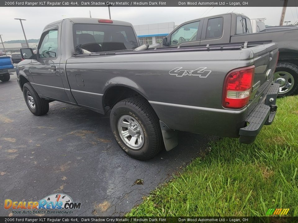 2006 Ford Ranger XLT Regular Cab 4x4 Dark Shadow Grey Metallic / Medium Dark Flint Photo #4