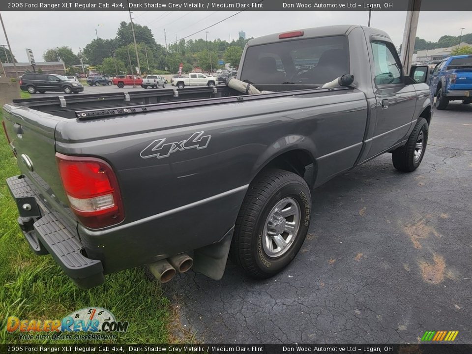 2006 Ford Ranger XLT Regular Cab 4x4 Dark Shadow Grey Metallic / Medium Dark Flint Photo #7