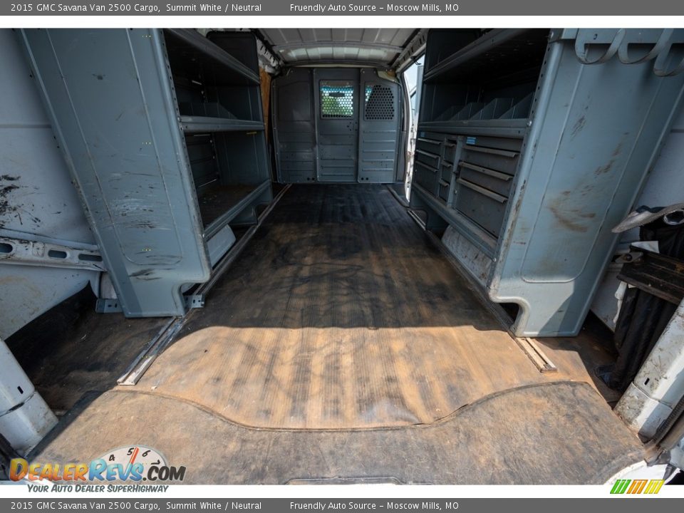 2015 GMC Savana Van 2500 Cargo Summit White / Neutral Photo #23