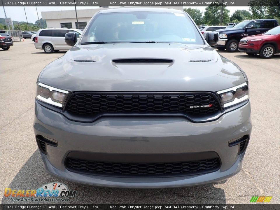 2021 Dodge Durango GT AWD Destroyer Gray / Black Photo #2