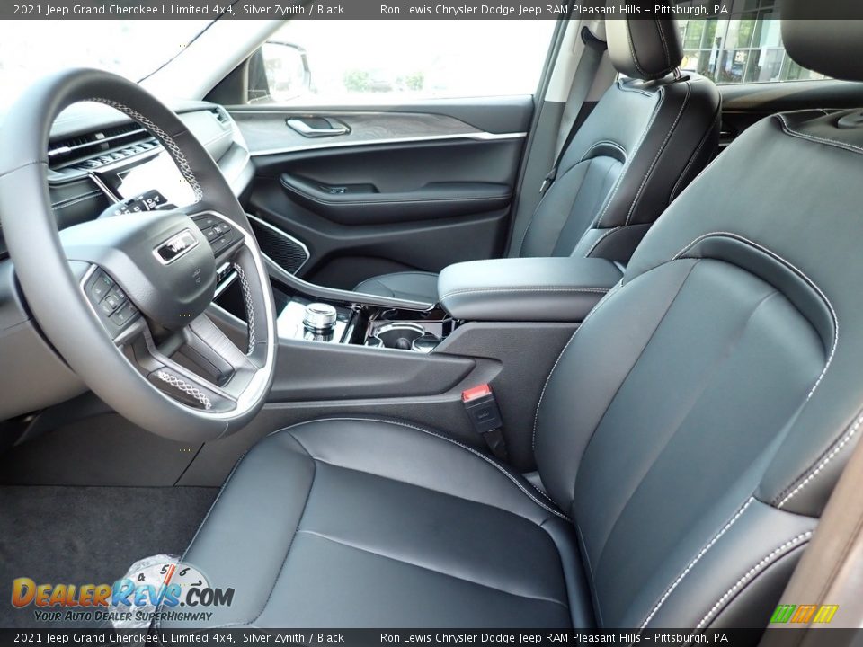 2021 Jeep Grand Cherokee L Limited 4x4 Silver Zynith / Black Photo #11