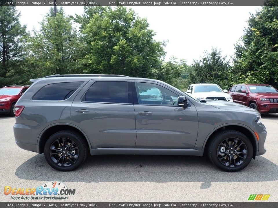 2021 Dodge Durango GT AWD Destroyer Gray / Black Photo #4