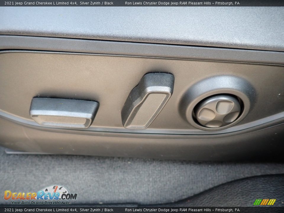 2021 Jeep Grand Cherokee L Limited 4x4 Silver Zynith / Black Photo #16