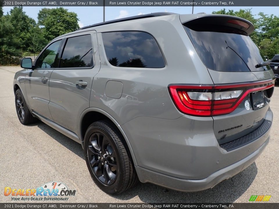 2021 Dodge Durango GT AWD Destroyer Gray / Black Photo #8