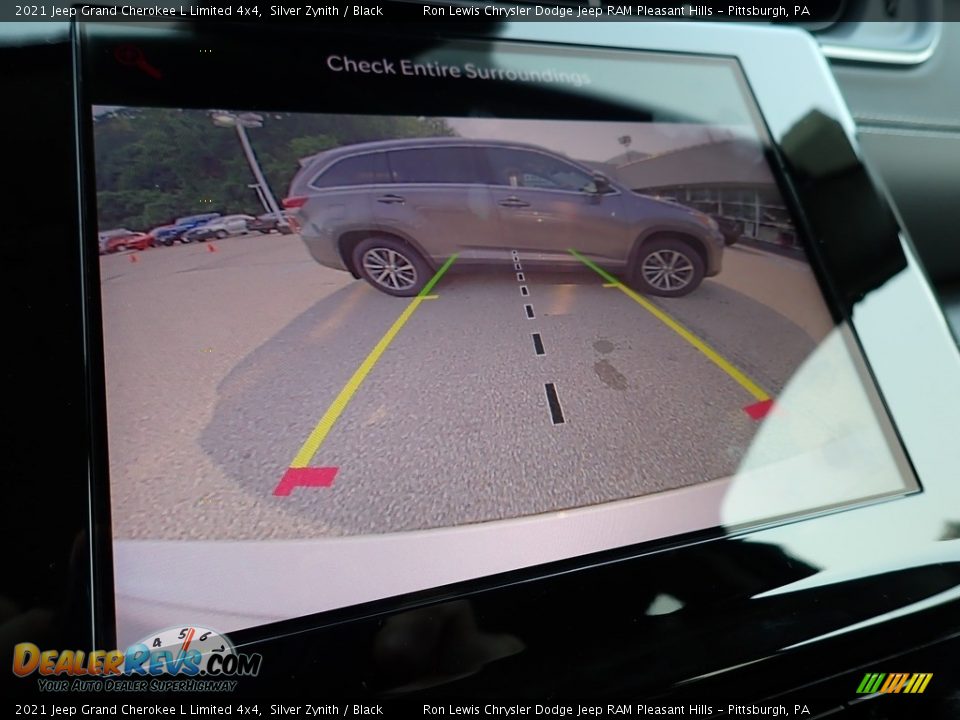 2021 Jeep Grand Cherokee L Limited 4x4 Silver Zynith / Black Photo #18