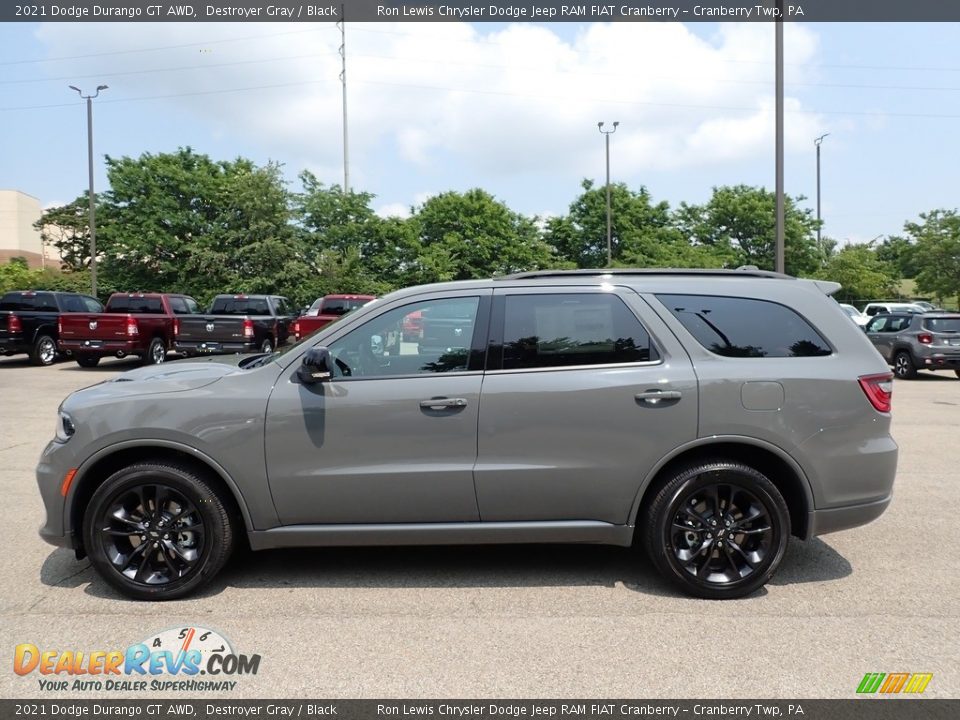 Destroyer Gray 2021 Dodge Durango GT AWD Photo #9