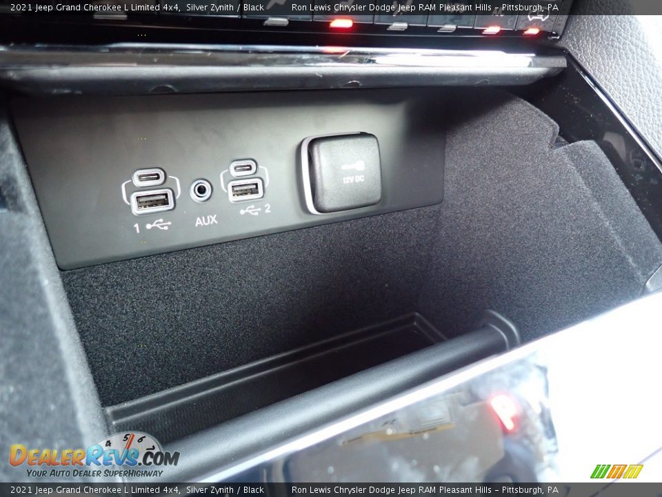 2021 Jeep Grand Cherokee L Limited 4x4 Silver Zynith / Black Photo #19