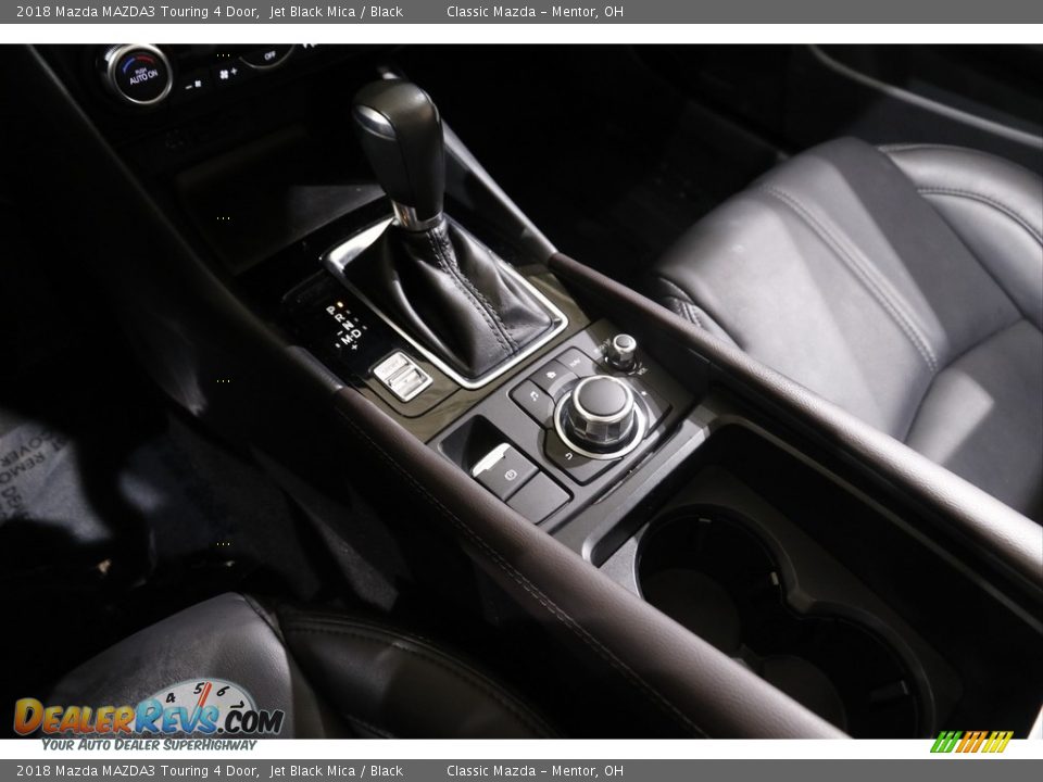 2018 Mazda MAZDA3 Touring 4 Door Jet Black Mica / Black Photo #12