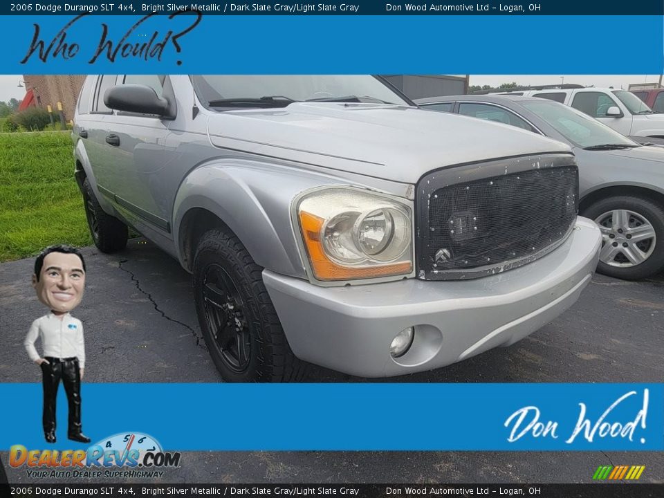 2006 Dodge Durango SLT 4x4 Bright Silver Metallic / Dark Slate Gray/Light Slate Gray Photo #1