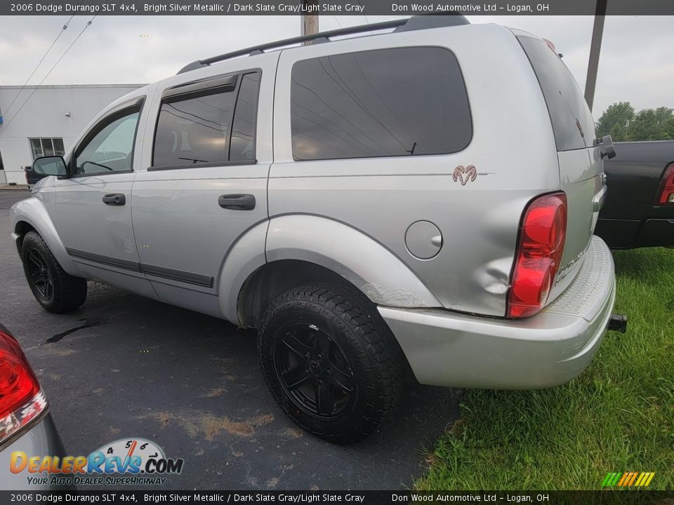 2006 Dodge Durango SLT 4x4 Bright Silver Metallic / Dark Slate Gray/Light Slate Gray Photo #4
