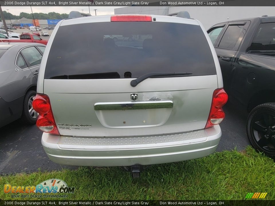 2006 Dodge Durango SLT 4x4 Bright Silver Metallic / Dark Slate Gray/Light Slate Gray Photo #5