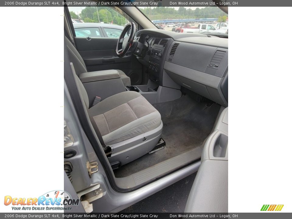 2006 Dodge Durango SLT 4x4 Bright Silver Metallic / Dark Slate Gray/Light Slate Gray Photo #7