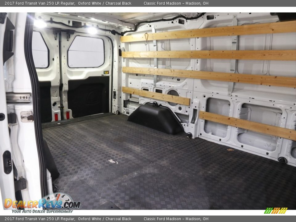 2017 Ford Transit Van 250 LR Regular Oxford White / Charcoal Black Photo #14