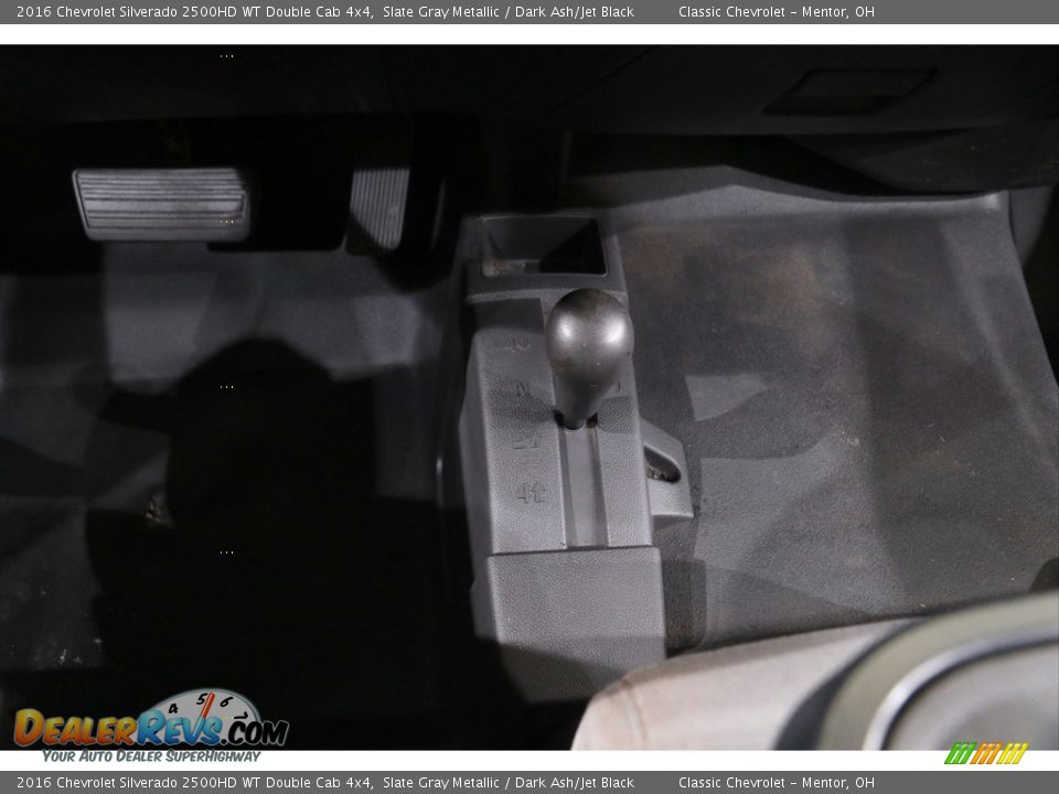 Controls of 2016 Chevrolet Silverado 2500HD WT Double Cab 4x4 Photo #12