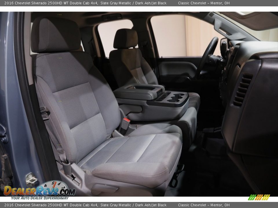 Front Seat of 2016 Chevrolet Silverado 2500HD WT Double Cab 4x4 Photo #13