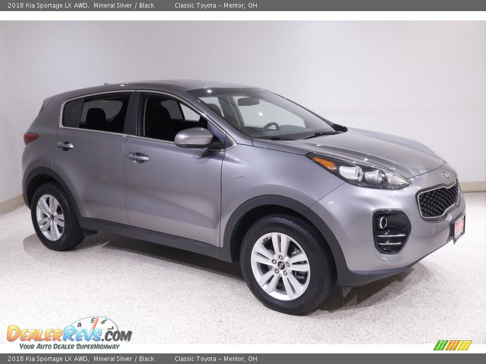 2018 Kia Sportage LX AWD Mineral Silver / Black Photo #1