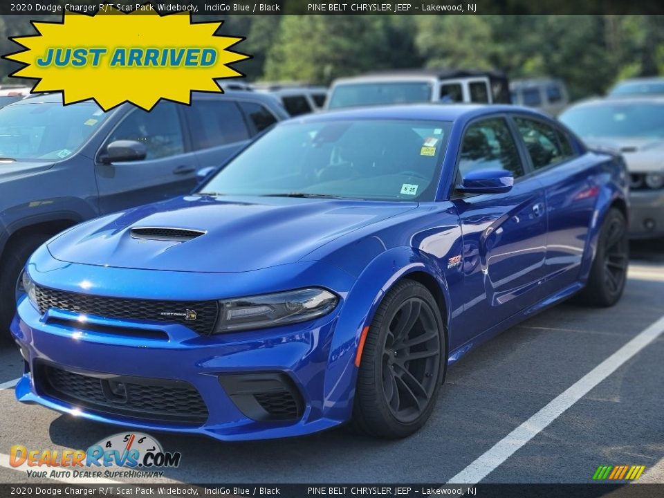 2020 Dodge Charger R/T Scat Pack Widebody IndiGo Blue / Black Photo #1