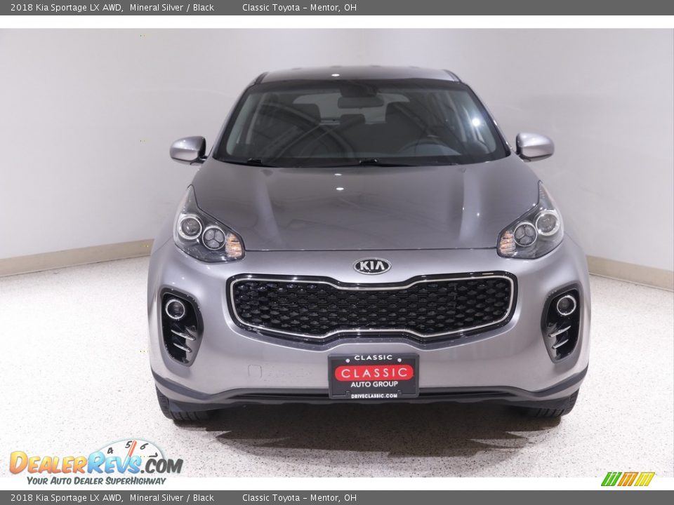 2018 Kia Sportage LX AWD Mineral Silver / Black Photo #2