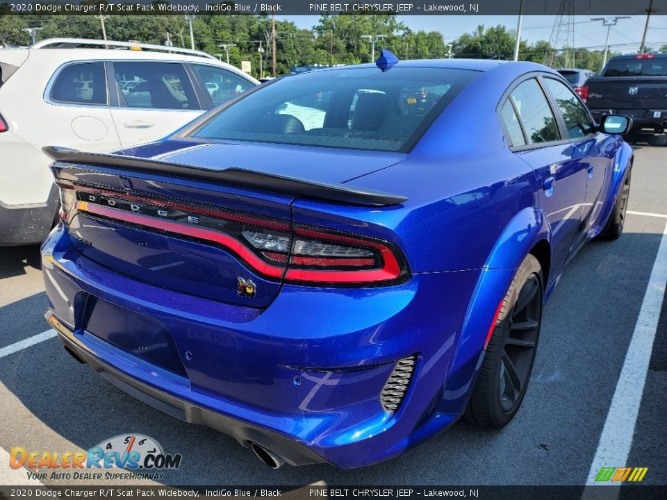 2020 Dodge Charger R/T Scat Pack Widebody IndiGo Blue / Black Photo #3