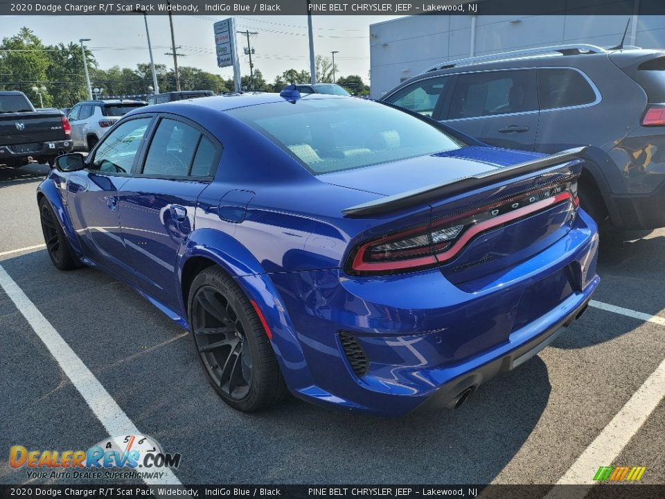 2020 Dodge Charger R/T Scat Pack Widebody IndiGo Blue / Black Photo #4