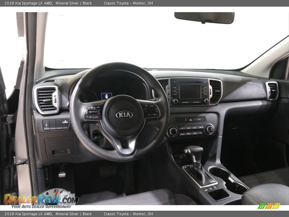 2018 Kia Sportage LX AWD Mineral Silver / Black Photo #6