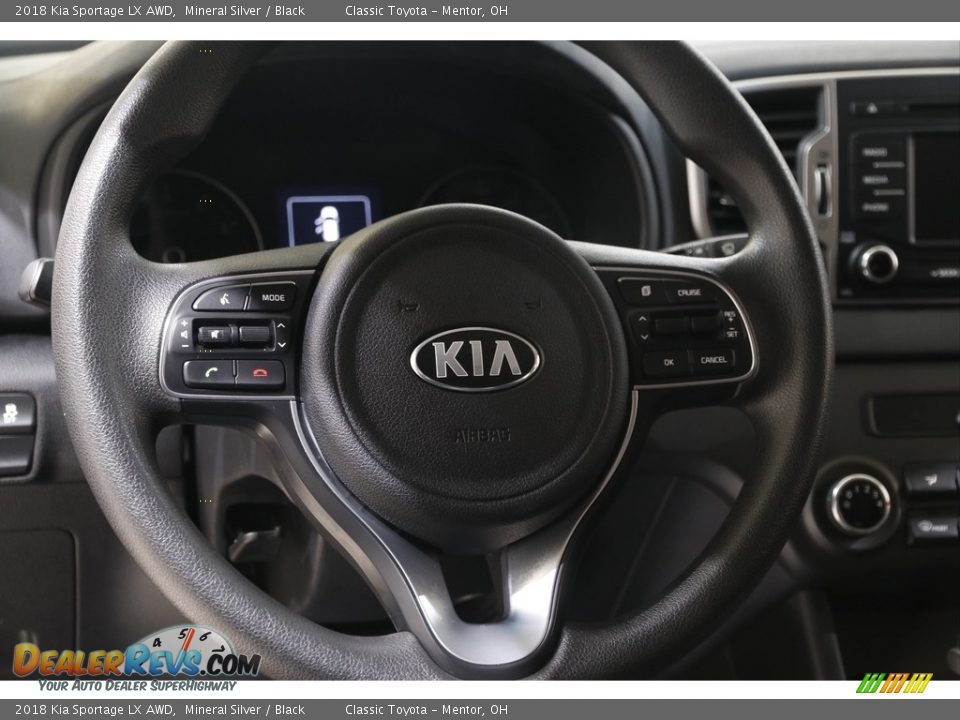 2018 Kia Sportage LX AWD Mineral Silver / Black Photo #7