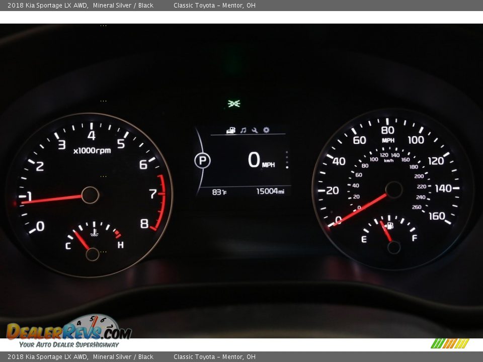 2018 Kia Sportage LX AWD Mineral Silver / Black Photo #8
