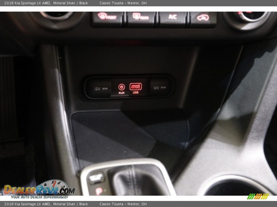 2018 Kia Sportage LX AWD Mineral Silver / Black Photo #11