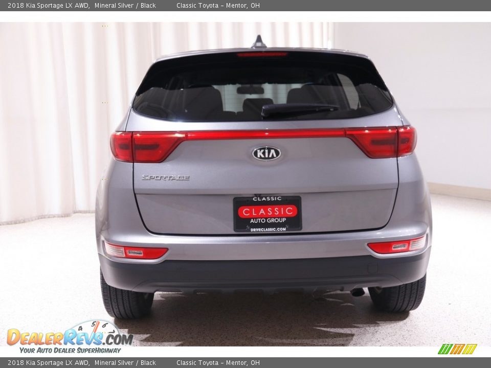 2018 Kia Sportage LX AWD Mineral Silver / Black Photo #16