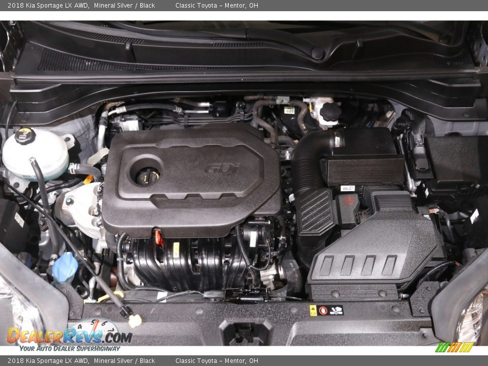 2018 Kia Sportage LX AWD Mineral Silver / Black Photo #17