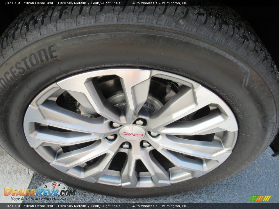 2021 GMC Yukon Denali 4WD Dark Sky Metallic / Teak/­Light Shale Photo #7