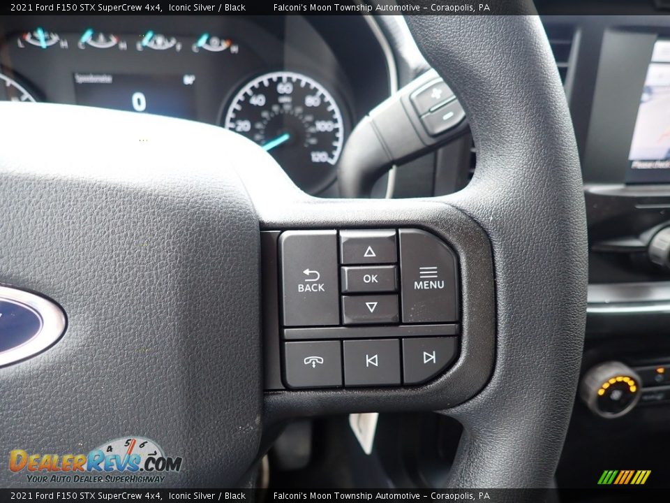 2021 Ford F150 STX SuperCrew 4x4 Steering Wheel Photo #19