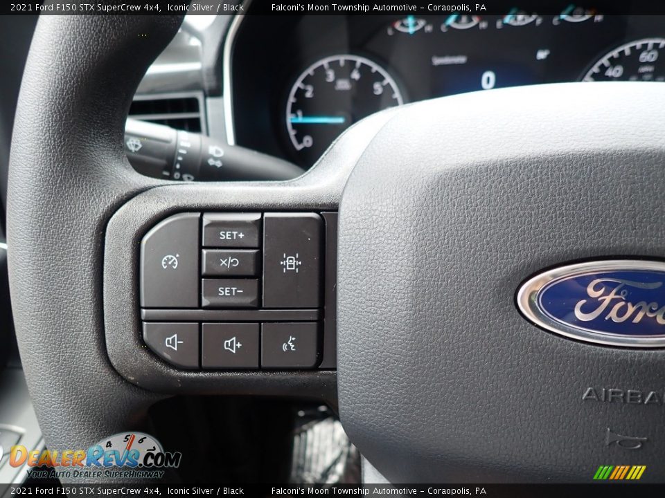 2021 Ford F150 STX SuperCrew 4x4 Steering Wheel Photo #20