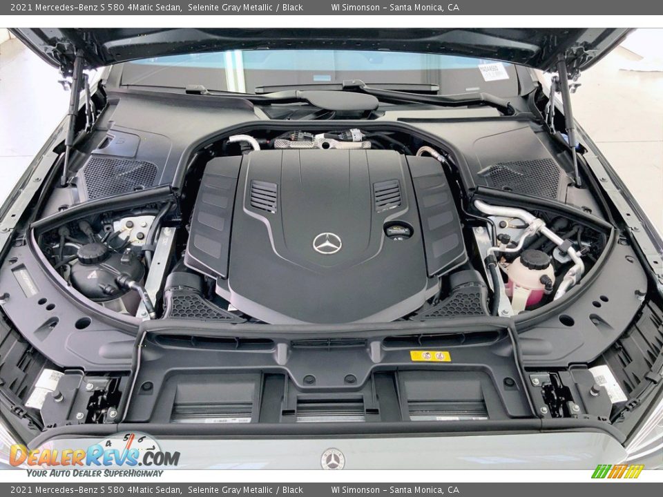 2021 Mercedes-Benz S 580 4Matic Sedan 4.0 Liter DI biturbo DOHC 32-Valve VVT V8 Engine Photo #9