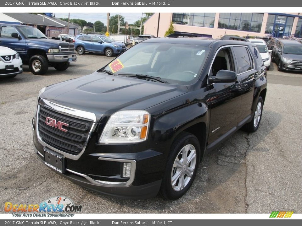 2017 GMC Terrain SLE AWD Onyx Black / Jet Black Photo #1