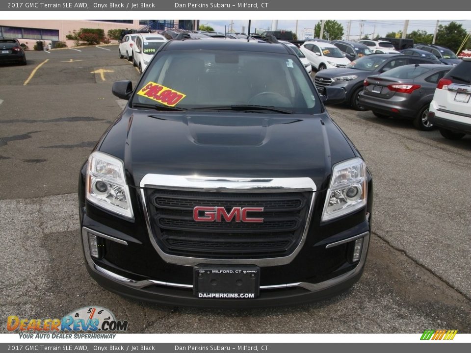 2017 GMC Terrain SLE AWD Onyx Black / Jet Black Photo #2