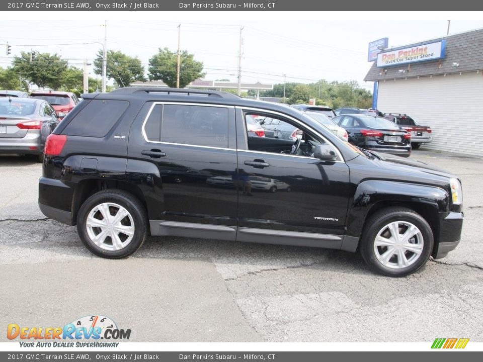 2017 GMC Terrain SLE AWD Onyx Black / Jet Black Photo #4