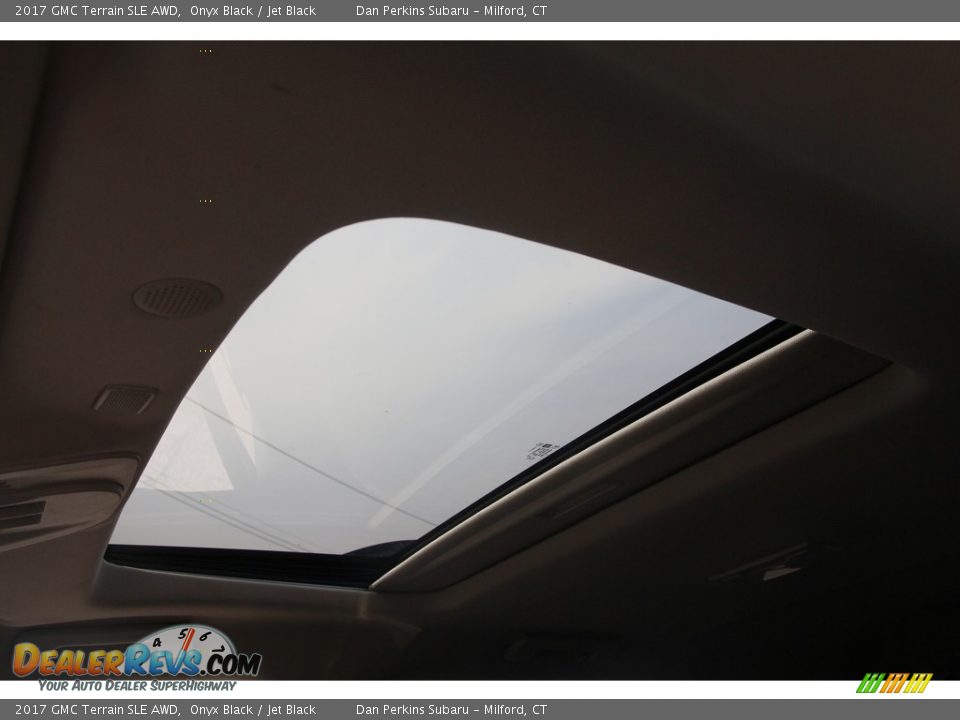 2017 GMC Terrain SLE AWD Onyx Black / Jet Black Photo #11