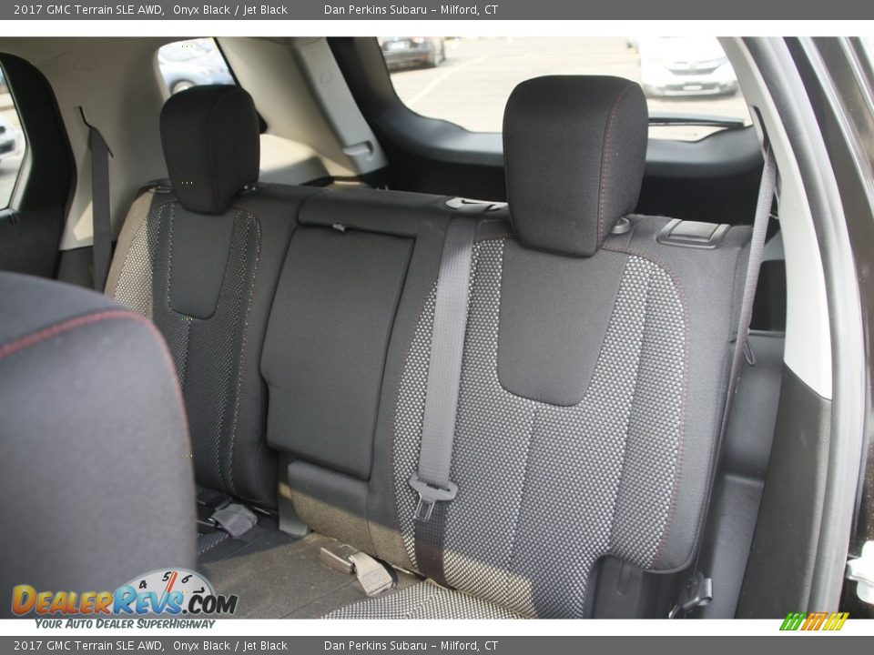 2017 GMC Terrain SLE AWD Onyx Black / Jet Black Photo #13