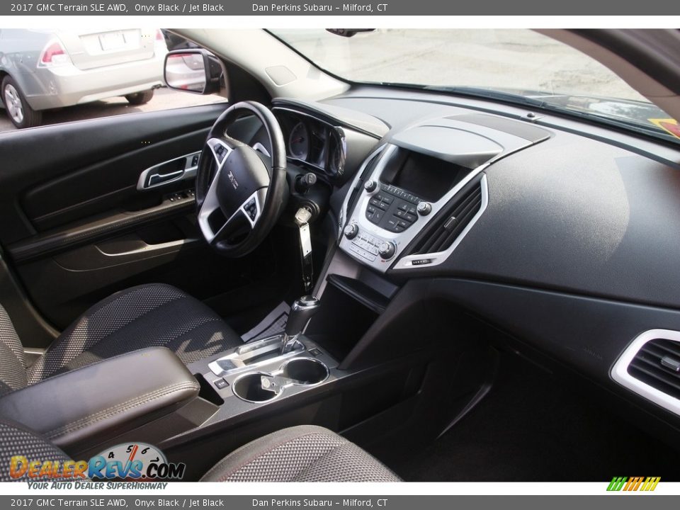 2017 GMC Terrain SLE AWD Onyx Black / Jet Black Photo #16