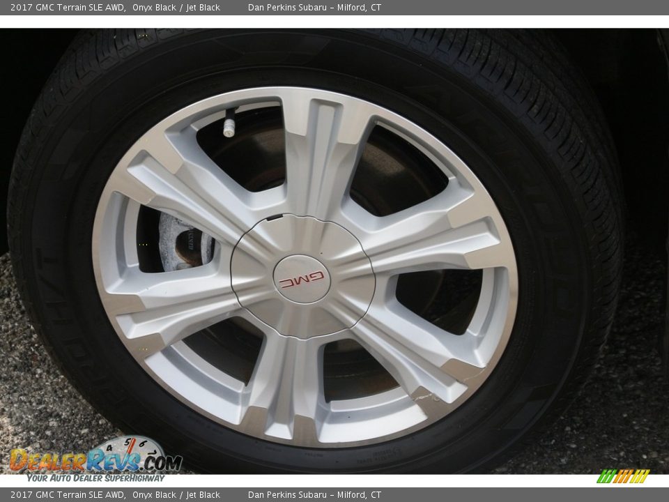 2017 GMC Terrain SLE AWD Onyx Black / Jet Black Photo #18