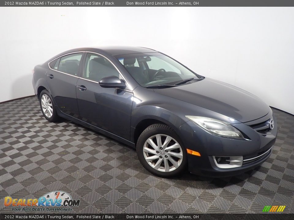 2012 Mazda MAZDA6 i Touring Sedan Polished Slate / Black Photo #2
