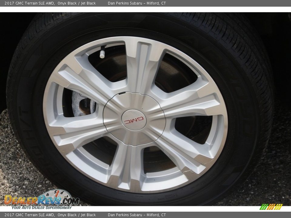 2017 GMC Terrain SLE AWD Onyx Black / Jet Black Photo #19