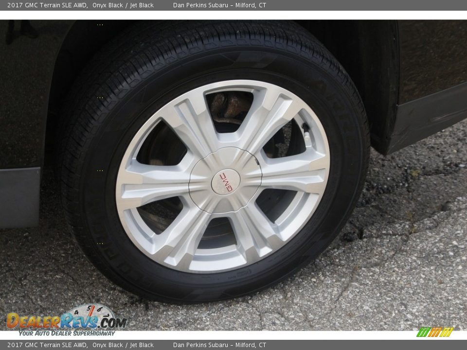 2017 GMC Terrain SLE AWD Onyx Black / Jet Black Photo #20