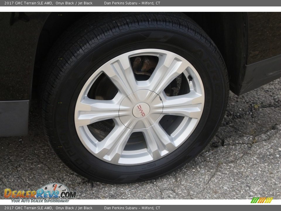 2017 GMC Terrain SLE AWD Onyx Black / Jet Black Photo #21