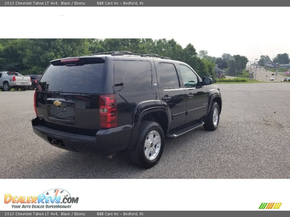 2013 Chevrolet Tahoe LT 4x4 Black / Ebony Photo #4