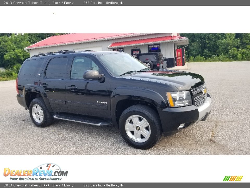 2013 Chevrolet Tahoe LT 4x4 Black / Ebony Photo #6