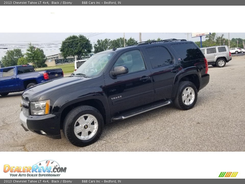 2013 Chevrolet Tahoe LT 4x4 Black / Ebony Photo #8