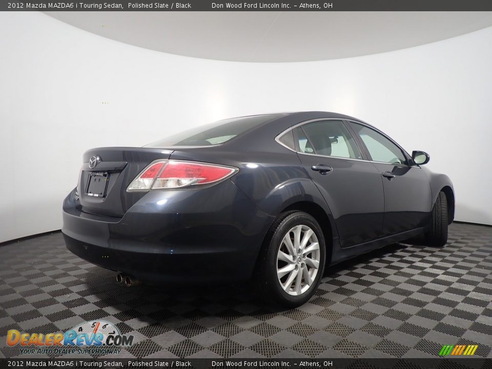 2012 Mazda MAZDA6 i Touring Sedan Polished Slate / Black Photo #15