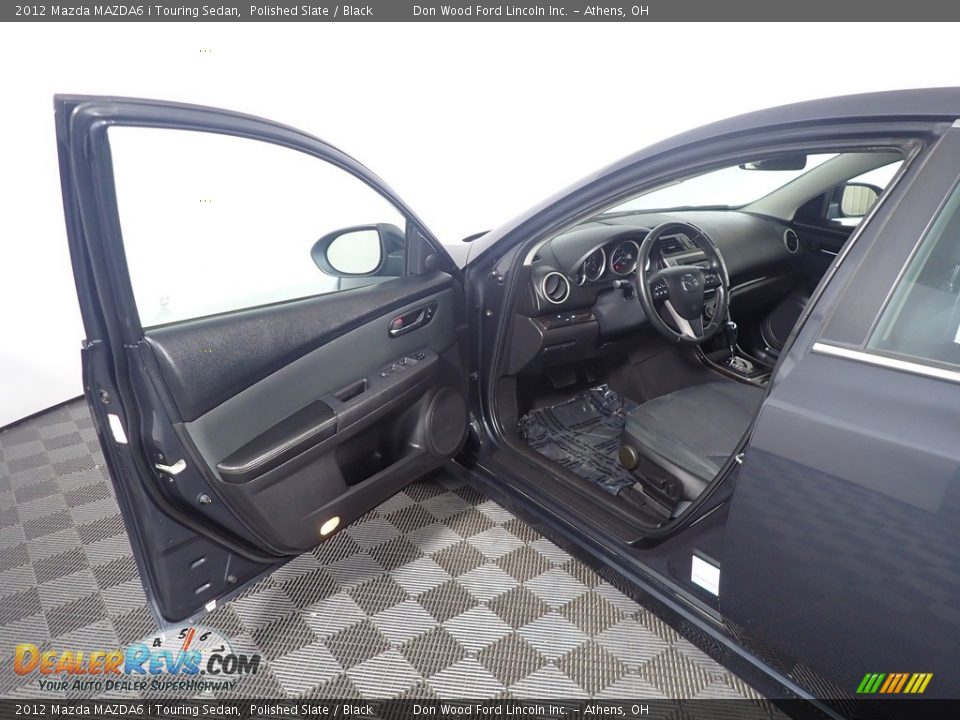 2012 Mazda MAZDA6 i Touring Sedan Polished Slate / Black Photo #19